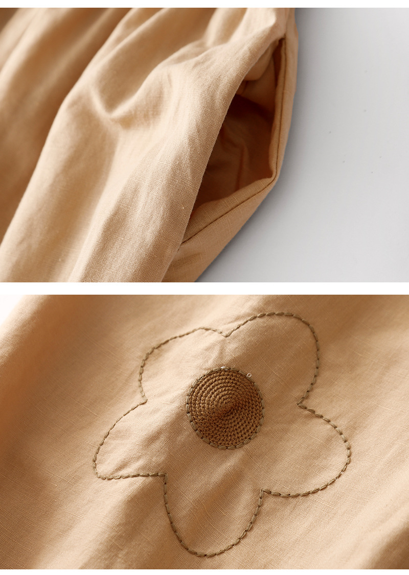 Chic Interest Embroidery Harem Trousers