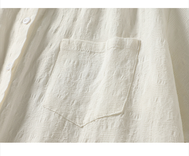 Elegant Retro Lace Long -sleeved Shirt