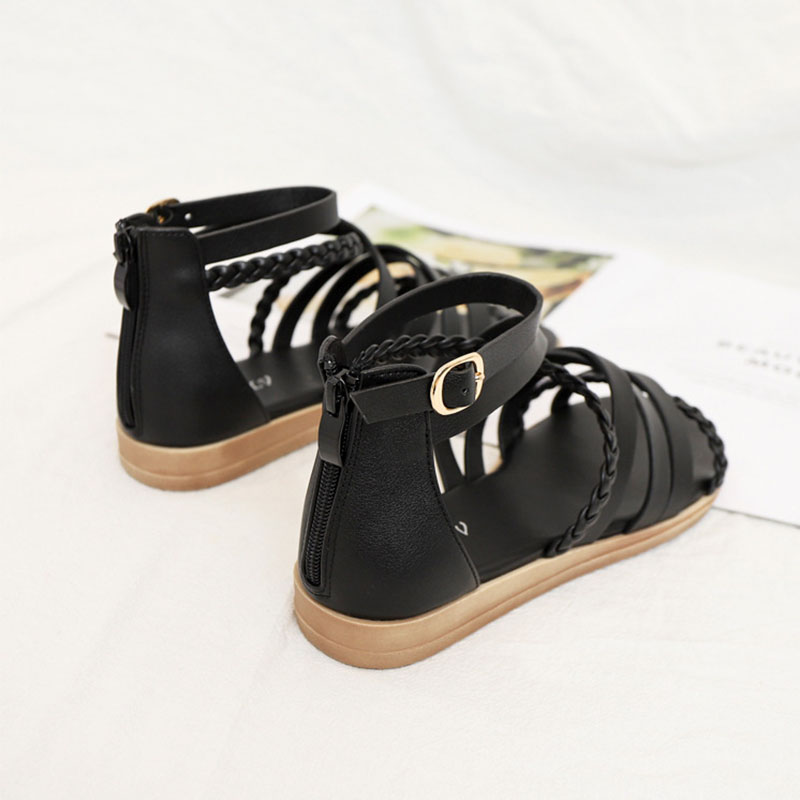 Bohemian Braided Roman Sandals