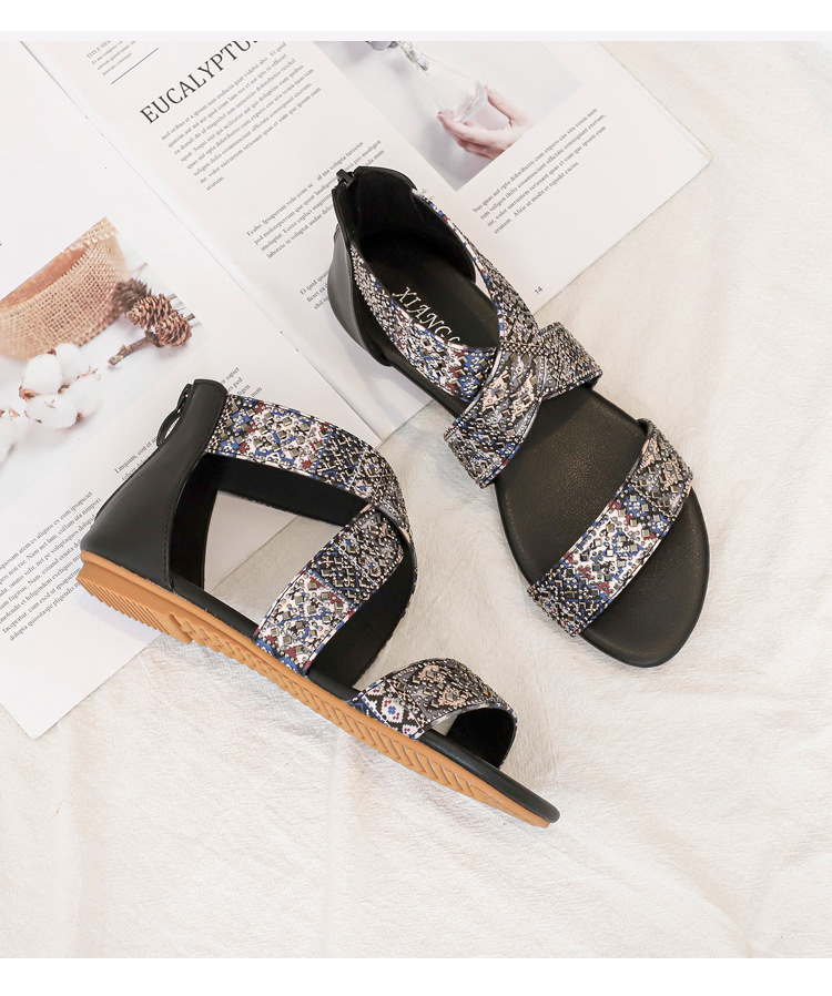 Bohemian Ethnic Beach Flats