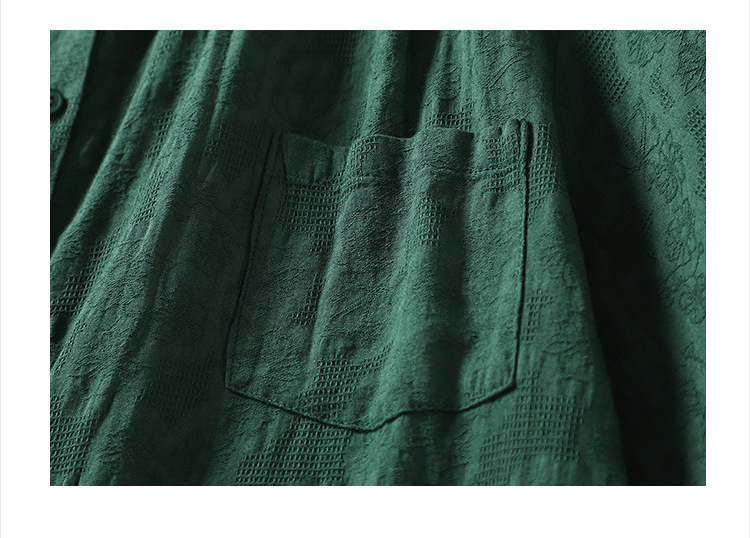 Elegant Retro Lace Long -sleeved Shirt